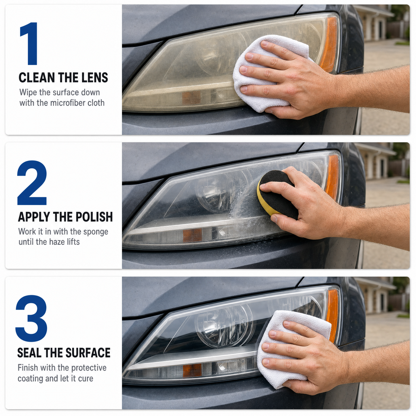 Klaros™ Headlight Restoration Kit